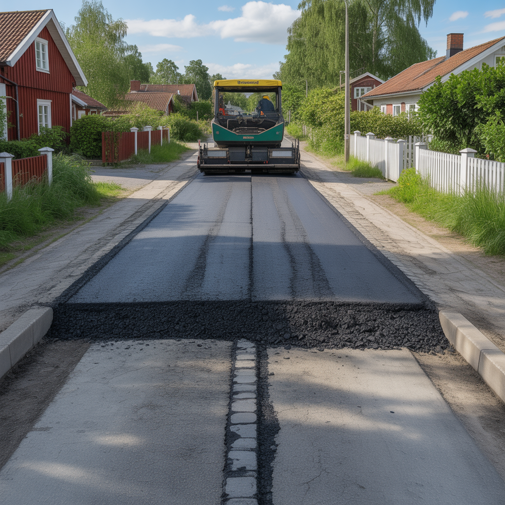 11.Kan man lagga asfalt ovanpa gammal belaggning