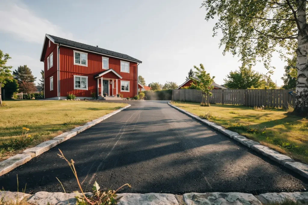 juli r b sta tiden f r asfaltering av g rdsplanen s utnyttjar du sommarv rmen r tt