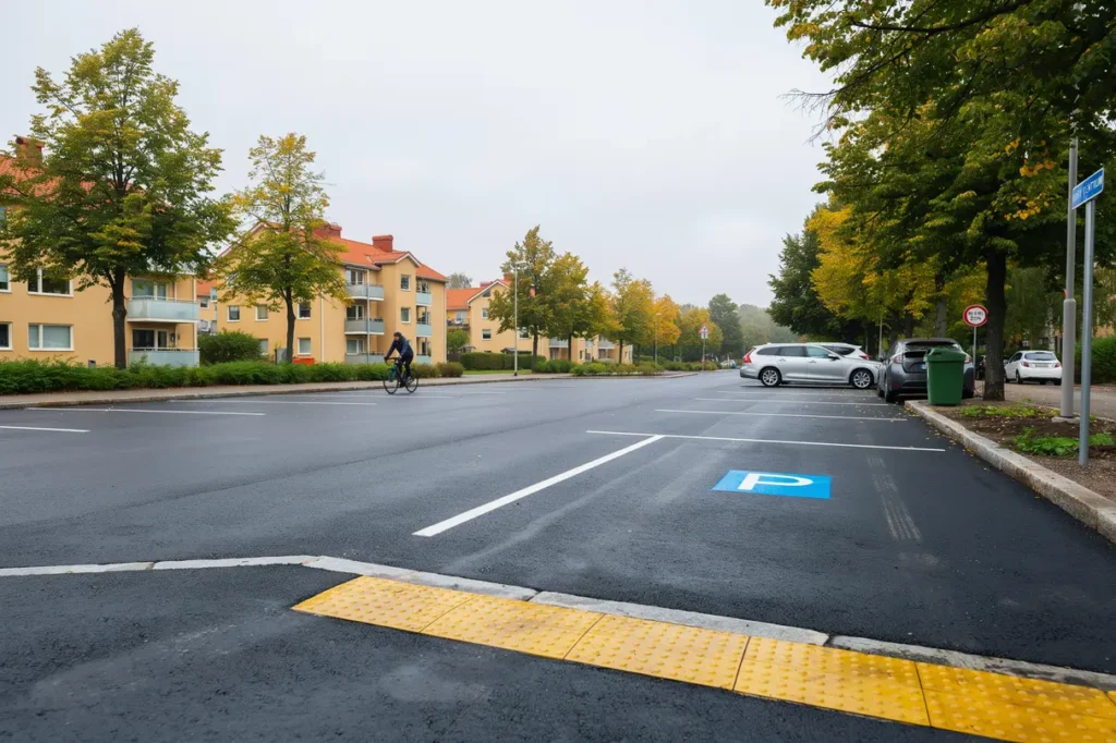omasfaltering av torgyta och ang ring i m rby centrum