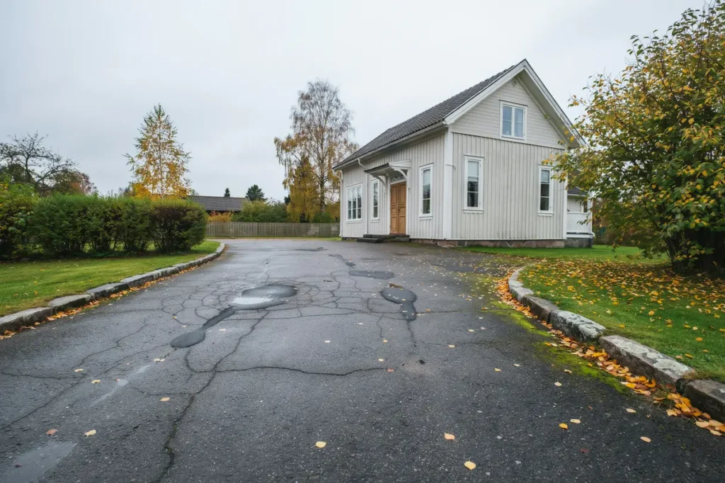 september p uppfarten dags att laga sprickor i asfalten innan h stregnen kommer